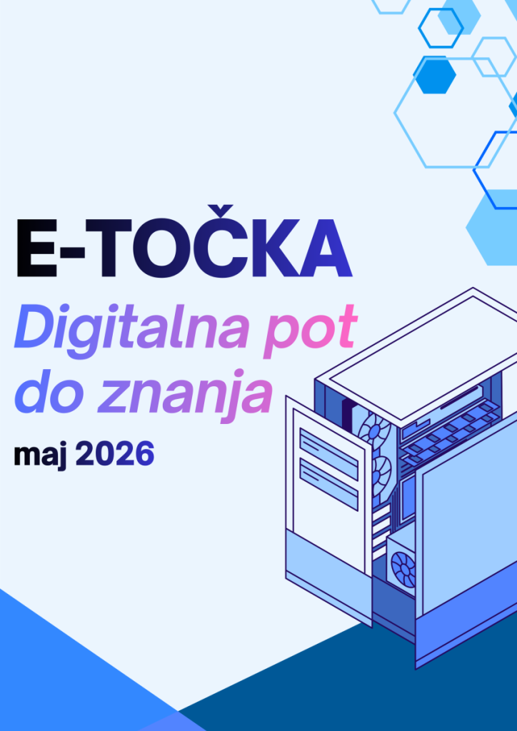 E-točka: digitalna pot do znanja, torek, 5. 5. 2026, ob 17:00