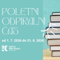 Poletni urnik knjižnice