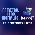 Pametno, hitro, digitalno Kahoot! kviz, torek, 29. 9. 2026, ob 17:00