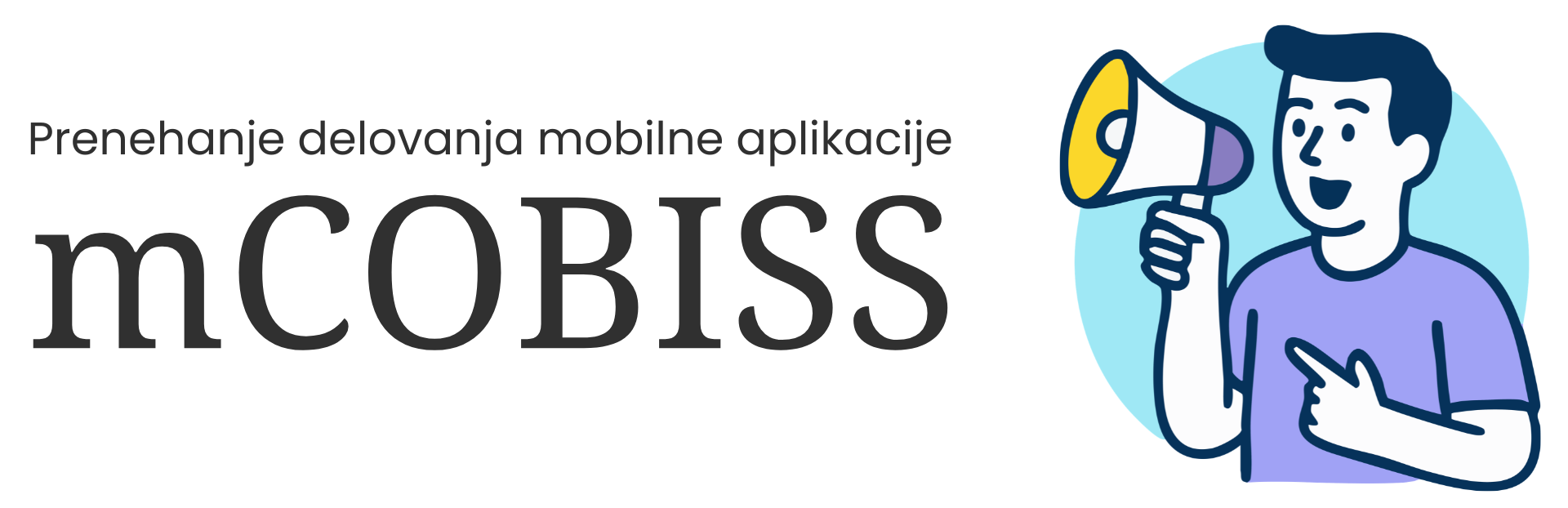 Prenehanje delovanja mobilne aplikacije mCOBISS