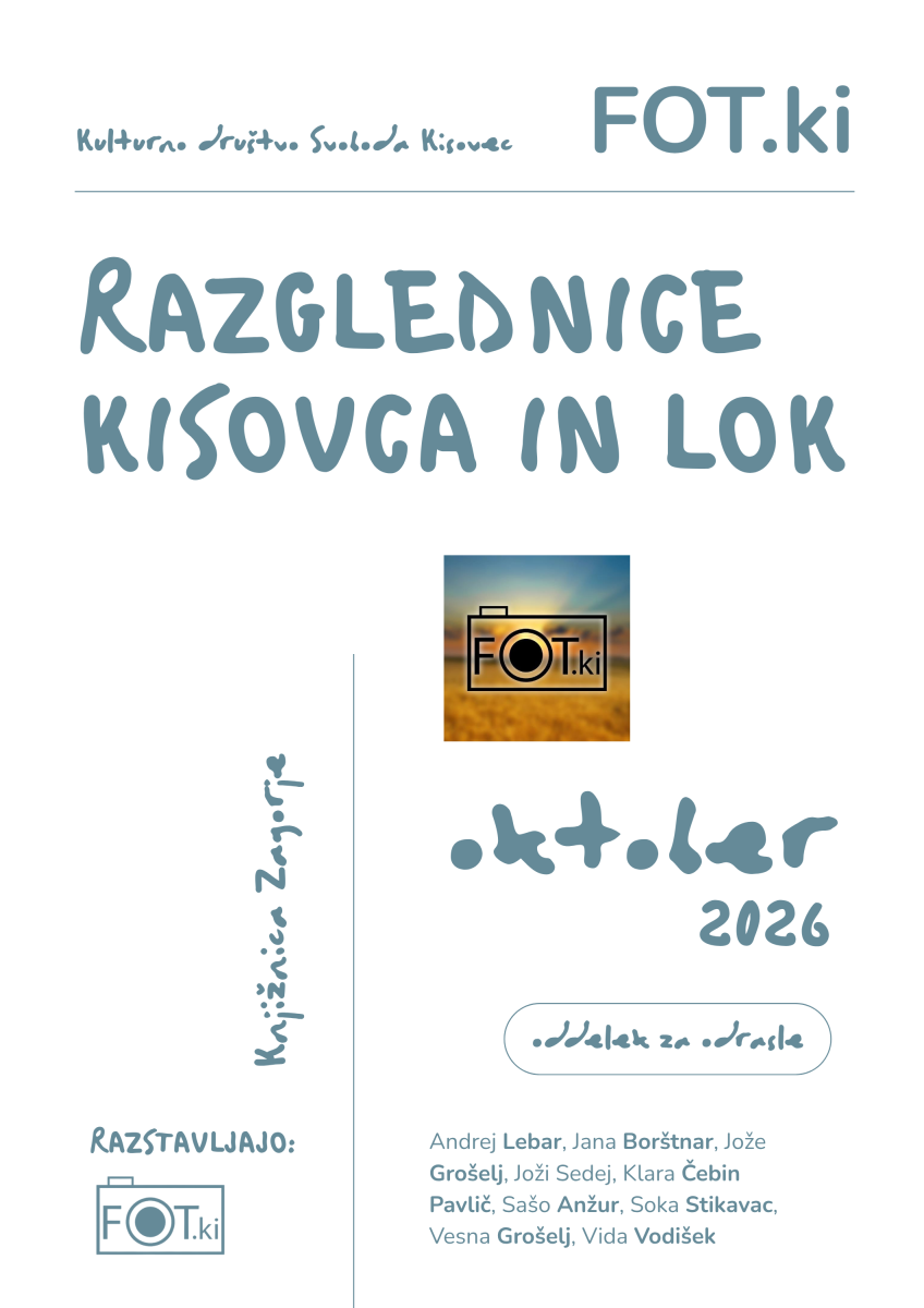 Razglednice Kisovca in Lok, oktober 2026