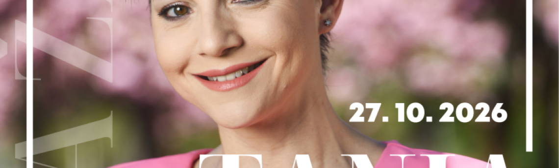 Tanja Žagar: Zaljubljena v življenje, torek, 27. 10. 2026, ob 18:00