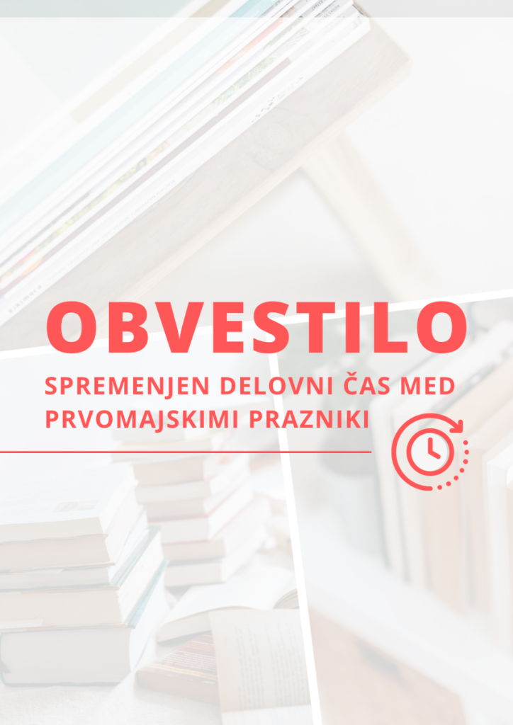 Spremenjen delovni čas med prvomajskimi prazniki