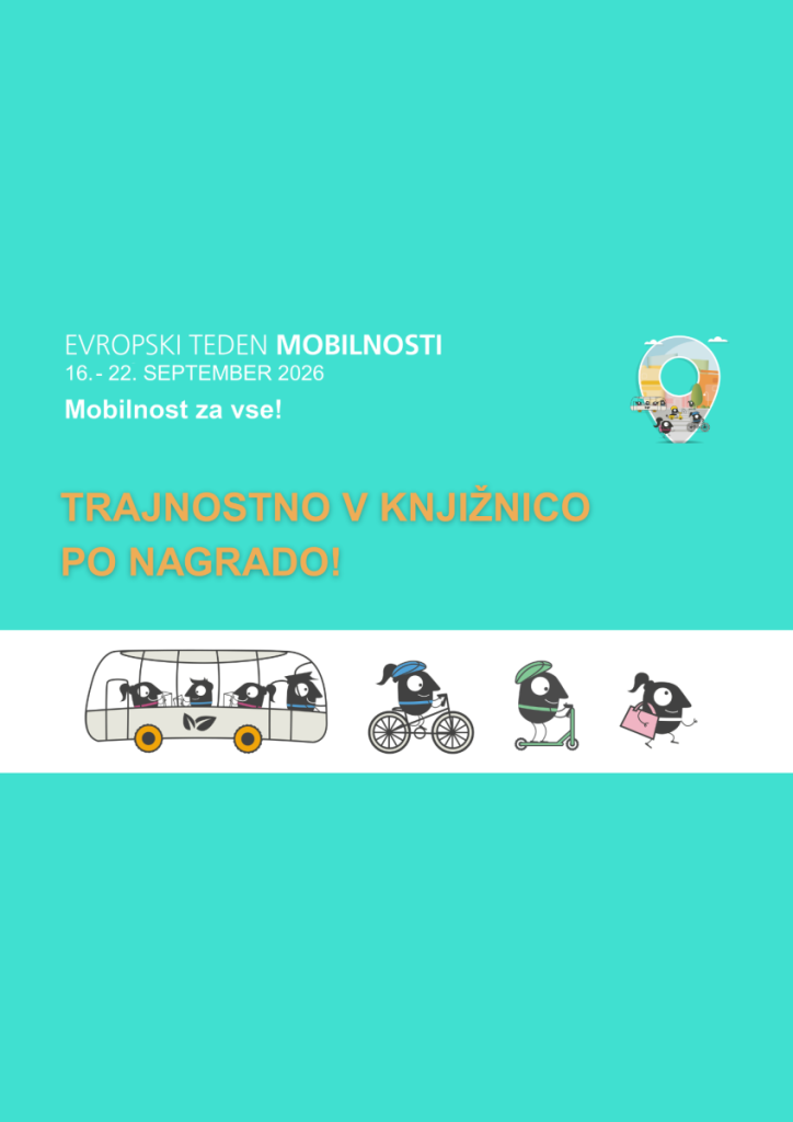 Trajnostno v knjižnico po nagrado 2026