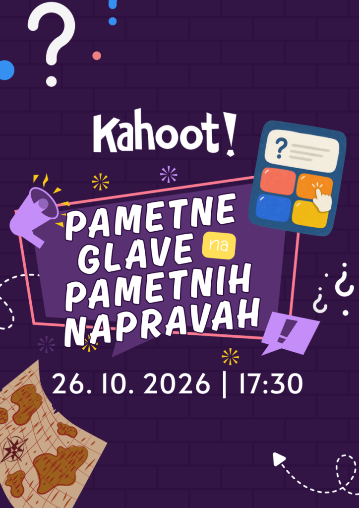 Pametne glave na pametnih napravah, ponedeljek, 26. 10. 2026, ob 17:30