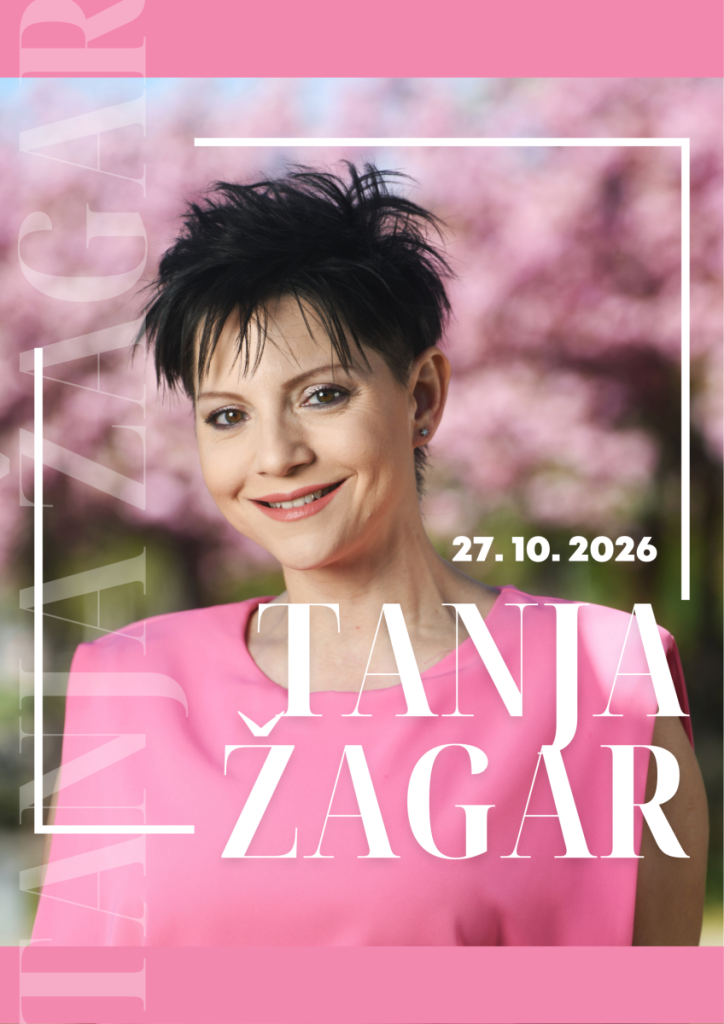 Tanja Žagar: Zaljubljena v življenje, torek, 27. 10. 2026, ob 18:00 v Knjižnici Zagorje